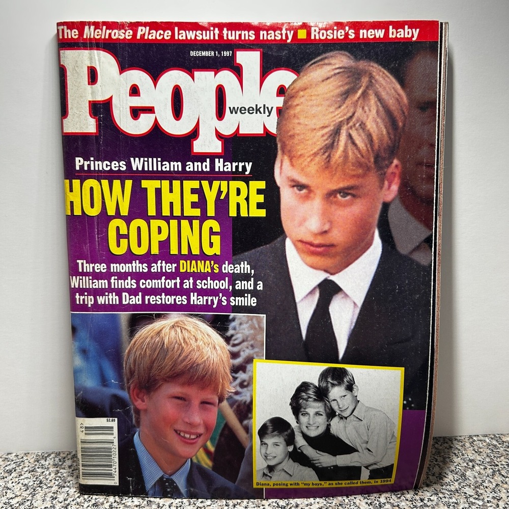 Princess Diana People Magazines Sep Dec 1997 and 25 Most Intriguing People (3) - Picture 6 of 9